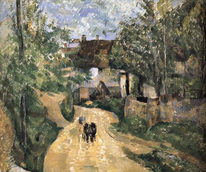 Paul Cezanne corner china oil painting image